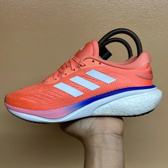 Adidas Supernova 2 Running Sneakers “Coral Fusion / Cloud White / Beam Pink”